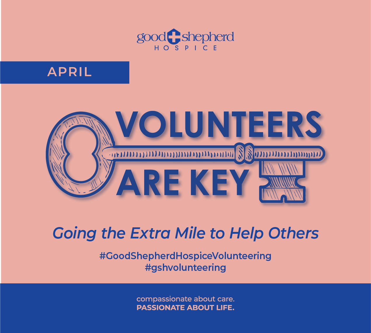 April 2021 – National Volunteer Month – Volunteers are Key